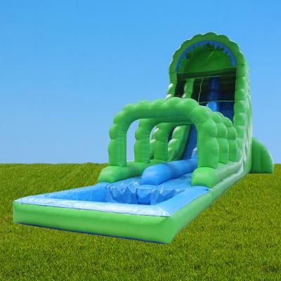 China 2022 Inflatables Castle Slide Kids Inflatable Water Park Slide For Playground Inflatable Water Pool Slide For Adult for sale