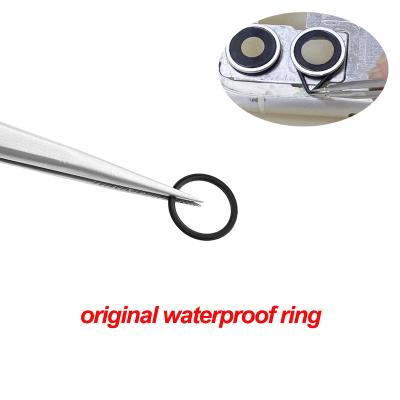 China For iPhone X XS XR 11 12 Pro Max Back Camera Glass Rear Lens Waterproof Apron Rubber Dust Ring Original 100PCS for sale