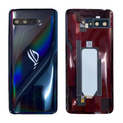 China Original Rog3 Back Cover For Asus Rog Phone 3 ZS661KS i001DD Back Battery Case Housing Door Replacements for sale