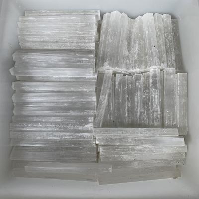 China China Wholesale Natural Selenite Magic Wands 5-8cm for sale