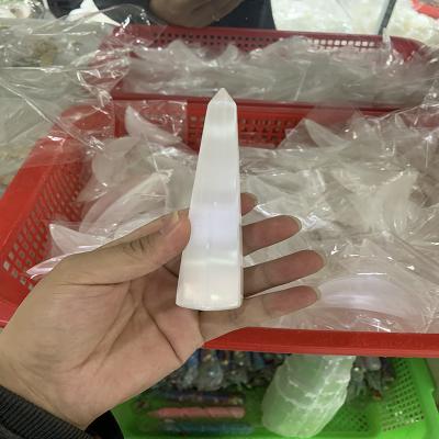 China China Wholesale Natural Selenite Tower for sale