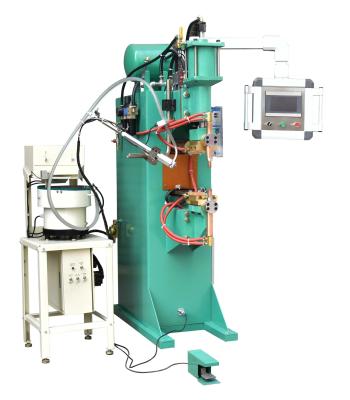 China Automatic Feeding System Automatic Nuts Spot Welding for sale