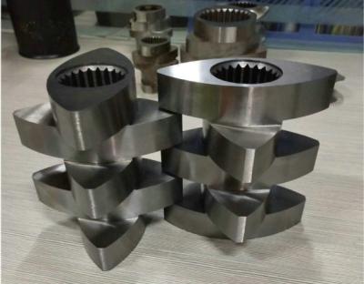 China Modular Structure Screw And Barrel For Plastic Twin Screw Extruder for sale