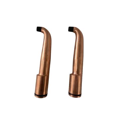 China Spot Welding Machine Accessories OEM Electrode Arms Copper Parts In Resistance Spot Welding for sale