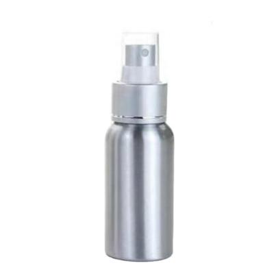 China 30ml 50ml 100ml Cosmetic Matte Aluminum Perfume Bottle for sale