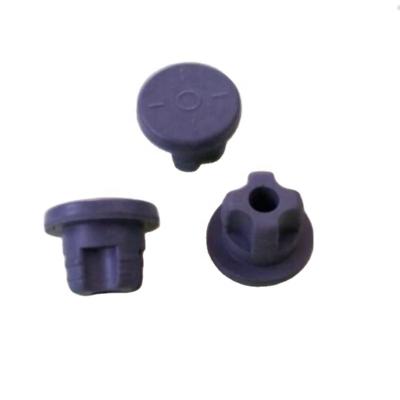 China Non Spill Freeze Dry Lyophilization Rubber Vials Butyl Stopper 20mm Rubber Stopper for sale