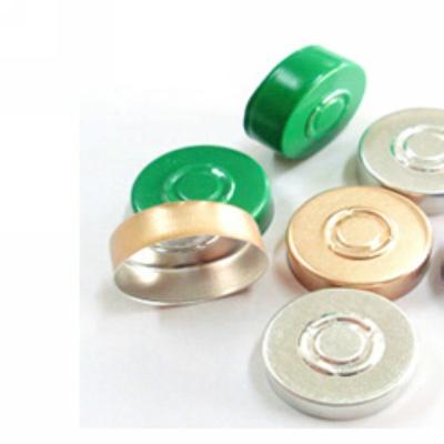 China Non Spill Rubber Stopper 20mm Aluminum Cap for sale