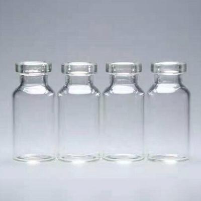 China Glass Rubber Aluminum Plastic Clear Tubular Vial Borosilicate Cap Medicine Stopper 2ml Vaccine Vial for sale