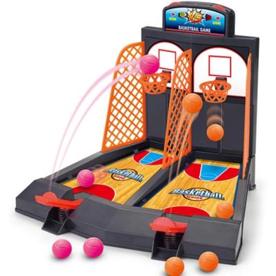 China Parent-child Game Funny Toy Mini Basketball Shooting Desk Game 27.5*21.5*22.5cm for sale