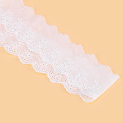 China Other new style lace trimming border embroidery home textiles guipure lace trim for sale for sale