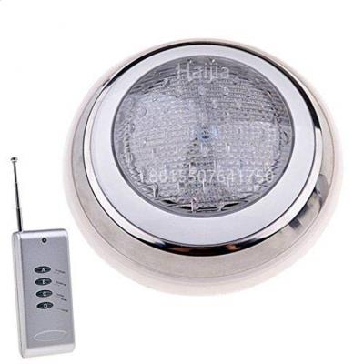 China 12W LANDSCAPE Beautiful Appearance 316 Stainless Steel + PC 12V SMD Wall Mounted Swimming Pool Light Remote Control for sale