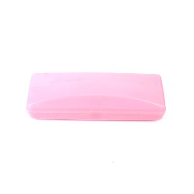 China Sunglasses case hard glass styles plastic eyewear packing case simple portable optical show case for sale for sale