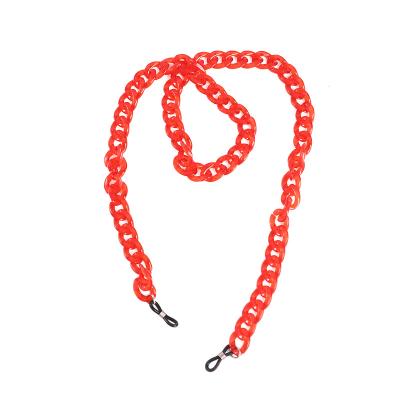 China Fashional Glass Case Fashion Accessories Glass Sunglasses Lanyard Frame Sunglasses Chain Rope for sale