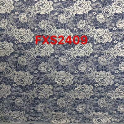 China Other DELACE Nature Factories Pattern Plain Floral Embroidery French Chantilly Lace Fabric for sale