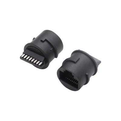 China Industrielle Video-modularer Stecker Verbindungsstücke RJ45 Rj 45 zu verkaufen