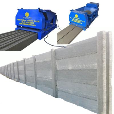 China Concrete Wall Fence Machine Concrete Farm Wall Panel Making Machinery With Panel And H Column Machine Wall Making Machine for sale