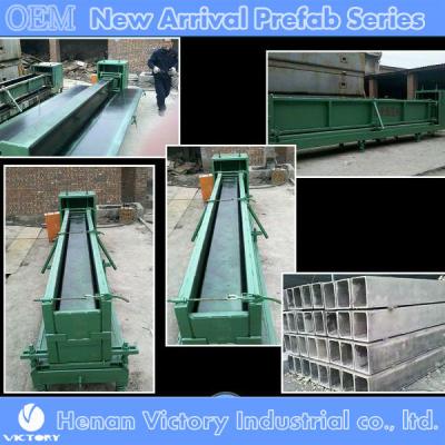 China 250*250 Drain Cement Line Pipe Making Machine / Cement Pile Molding Machine For Kitchen And Toilet for sale