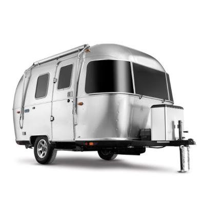 China Travel trailer stainless steel camper trailer with double bed for sale for sale