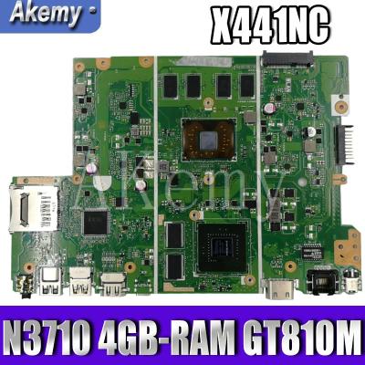 China X441NC LAPTOP Motherboard Mainboard For Asus X441N X441NC Motherboard Test OK N3710 CPU 4GB-RAM GT810M for sale