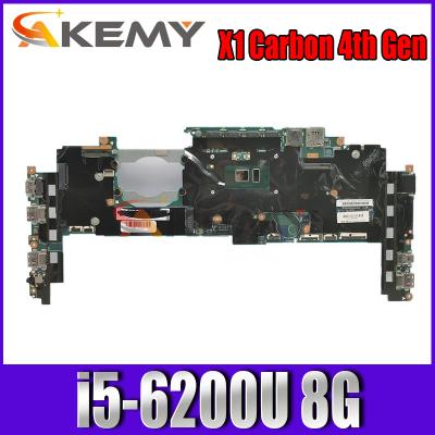 China Original LAPTOP laptop for lenovo ThinkPad X1 Carbon 4th GEN motherboard mainboard i5-6200U 8G for sale