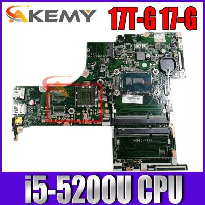 China LAPTOP 809319-501 MOTHERBOARD 809319-001 For Hp 17T-G 17-G Motherboard SR23Y i5-5200u DAX12AMB6D0 Tested Ok for sale