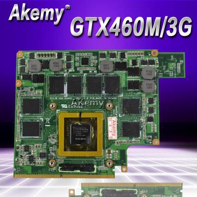 China Akemy GTX460M 12 LAPTOP Memory G53S G73S G53SX G53SW G73SW G73JW Video VGA Card 3G For Asus G73JW G53JW G73 G53 for sale