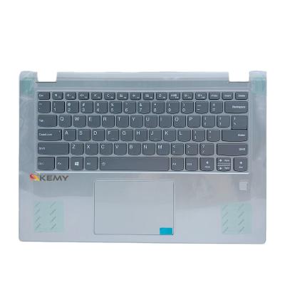 China New Metal US Keyboard YOGA 530-14 530-14IKB 530-14ARR Palmrest Upper Case With US Keyboard Backlight For Lenovo for sale