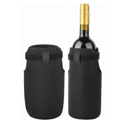 China High Quality Waterproof No Frost Neoprene Wine Bottle Sleeve Customized Logo Waterproof Wine Sleeve Cooler for sale