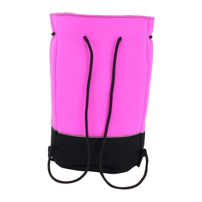 China Amazon Waterproof Hot Sale Neoprene Drawstring Bag Fashion Convenient Waterproof Durable Customized Bag for sale