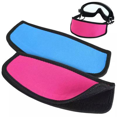 China Waterproof Soft Neoprene Mask Strap For Swimming Snorkeling Diving Mask Straps for sale