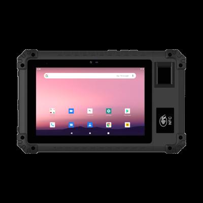 China Waterproof 8 Inch 4G LTE GPS NFC Fingerprint IP65 Face Touch Screen PC 4GB Ram 64GB Ram 64GB Biometric Android 10.0 Rugged Tablet Android 10.0 for sale