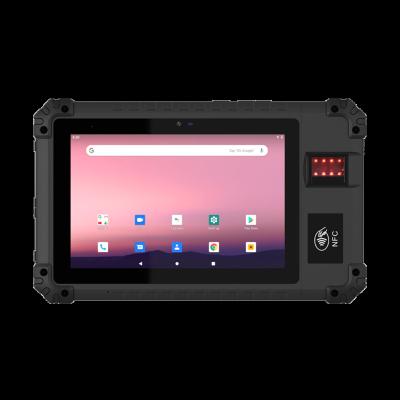 China Waterproof Biometric Tablet For Android 10 Fingerprint Tablet 8 Inch Voting Attendance Device for sale