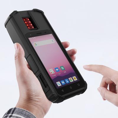 China Android 10.0 handheld fingerprint pda RYDTECO RB50 factory price 5 inch TFT screen biometrics fingerprint machine for sale