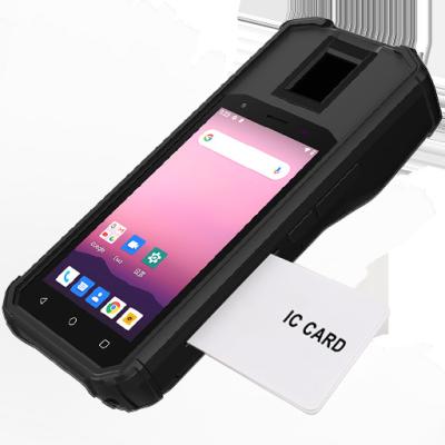 China 5 inch Android Biometric Handheld Device IB FAP30 Certified Luminescent Sensor (LES) and Dual SIMs 4G LTE Nano Biometric Handheld Terminal for sale