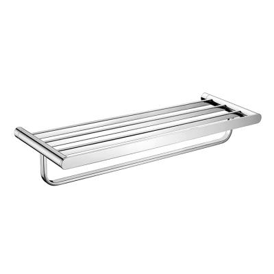 China Classic Hotel Custom Design Fashionable Stainless Steel Towel Rack for sale