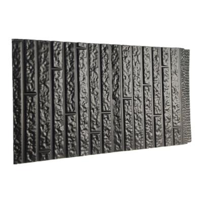 China Modern Metal Sandwich PU Panel Fireproof Decorative Metal Carving Wall Panel for sale