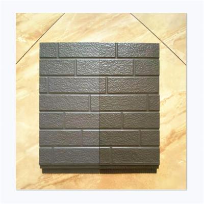 China Modern Easy Crack Brick Cinnamon Exterior Decoration Insulation Wall Siding Panel for sale