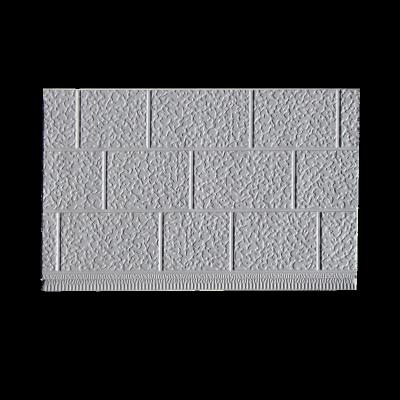 China Modern Fireproof PU Foam Insulated Metal Siding Decorative Wall Panel 16mm for sale