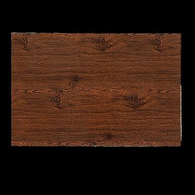 China Modern Solid Wood Grain Polyurethane Color Exterior Wall Steel Siding Panels for sale