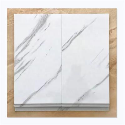 China Modern PU Stone Natural Marble Steel Carved Insulated Wall Cladding Panel for sale