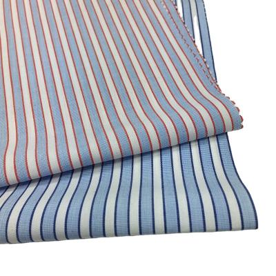 China Organic Super Hot Selling 100% Cotton Fabric Yarn Dyed Fabric Stripe Fabric for sale