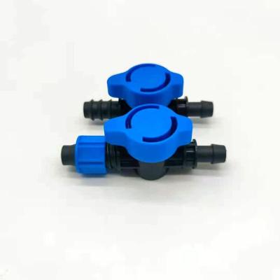 China Farmland Irrigation System Agriculture Drip Irrigation System 16mm Irrigation Plastic Mini Valve for sale