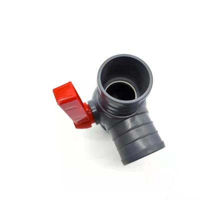 China Eco Friendly Agriculture Irrigation Layflat Hose Fittings Irrigation Ball Valve for sale