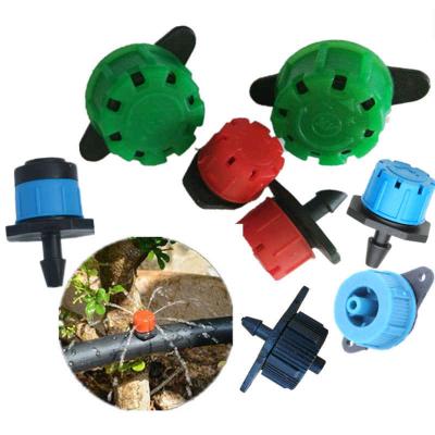 China Eco Friendly Drip Irrigation System 8 Hole Adjustable Garden Micro Irrigation Agriculture Sprinkler Water Emitter Flow Device for sale