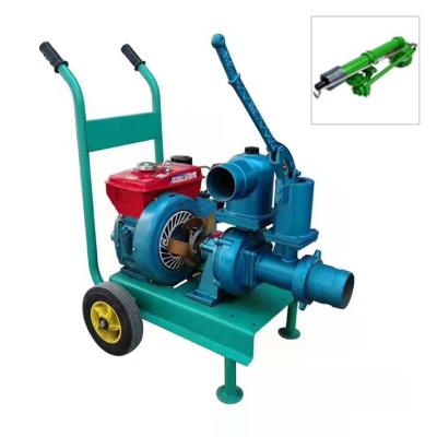 China Single Durable And Closed Suction Irrigation Impeller Portable Diesel Pump Mini Water Pump for sale