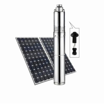 China Eco Farming Irrigation Solar Powered Pump High Pressure Deep Well Pump for sale