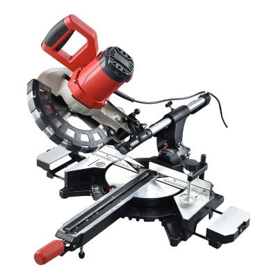 China Brick Saw Factory 2000W Miter Saw Industrial Woodworking High Quality Sliding Miter Saws for sale