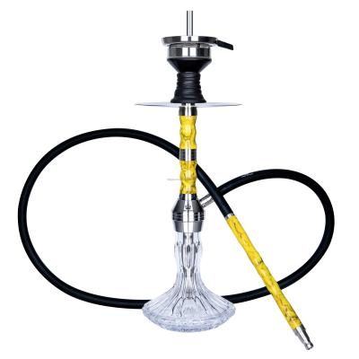 China Factory Wholesale Portable Gold Stainless Steel Hookah Smooking Shisha Hookah Set Hookah Shisha Chicha And for sale