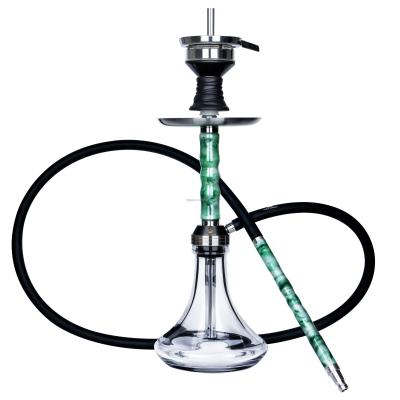 China Smooking Shisha high quality shisha set stainless steel hookah resin hookah factory cheap green green new for sale