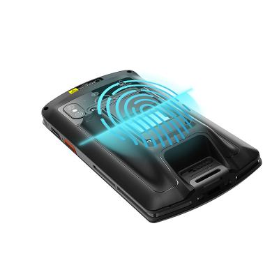 China Android PDA DT50 5.7 Inch Industrial Android Pda 4g Touch Barcode Scanner Fingerprint Data Collection Unit for sale